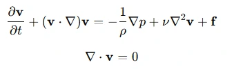 Navier Stokes equation